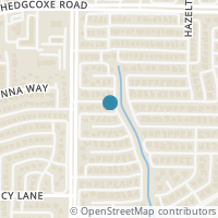 Map location of 3900 Hogan Manor Drive, Plano, TX 75025