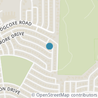 Map location of 800 Filmore Drive, Plano, TX 75025