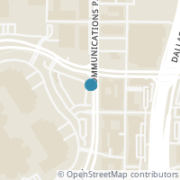 Map location of 7820 Merit Lane, Plano, TX 75024