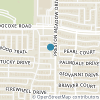 Map location of 4504 Cadillac Dr, Plano TX 75024