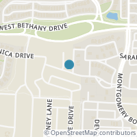 Map location of 811 Rudder Court, Allen, TX 75013