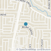 Map location of 8248 Mura Drive, Plano, TX 75025