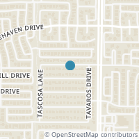 Map location of 4028 Bonita Drive, Plano, TX 75024