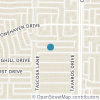 Map location of 4105 Bonita Drive, Plano, TX 75024