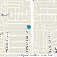 Map location of 4005 Bonita Drive, Plano, TX 75024