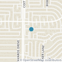 Map location of 8412 Greystone Court, Plano, TX 75025