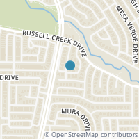 Map location of 2808 Sonato Circle, Plano, TX 75025