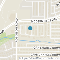 Map location of 8601 Heather Ridge Drive, Plano, TX 75024