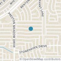Map location of 4404 Avebury Drive, Plano, TX 75024