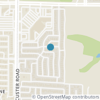 Map location of 2007 Greenfield Lane, Allen, TX 75013