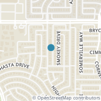 Map location of 8820 High Meadows Dr, Plano TX 75025