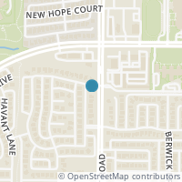 Map location of 8824 Country Glen Crossing, Plano, TX 75024