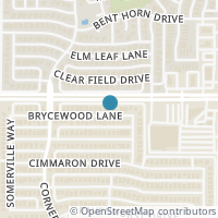 Map location of 2421 Brycewood Ln, Plano TX 75025