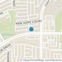 Map location of 4020 Wind Dance Circle, Plano, TX 75024