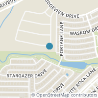 Map location of 4504 Refugio Drive, Plano, TX 75024