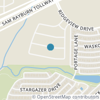 Map location of 4532 Wilbarger Street, Plano, TX 75024