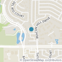 Map location of 1504 Mystic Cove Court, Allen, TX 75013