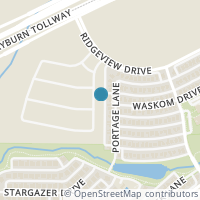 Map location of 9112 Guadalupe St, Plano TX 75024