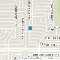 Map location of 2541 Indian Paint Dr, Plano TX 75025
