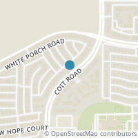 Map location of 9312 Old Veranda Road, Plano, TX 75024