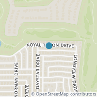 Map location of 2520 Royal Troon Dr, Plano TX 75025