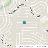 Map location of 1423 Cool Springs Dr, Allen TX 75013