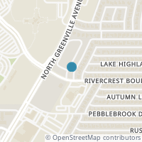 Map location of 506 River Rock Way, Allen, TX 75002