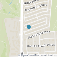 Map location of 2032 Burnside Drive, Allen, TX 75013