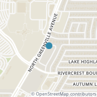 Map location of 606 Stone Oak Lane, Allen, TX 75002