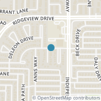 Map location of 9628 Gold Hills Dr, Plano TX 75025