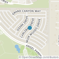 Map location of 916 Carlsbad Drive, Allen, TX 75002