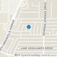 Map location of 805 E Concord Lane, Allen, TX 75002
