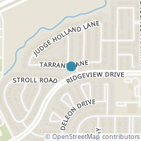 Map location of 3176 Tarrant Ln, Plano TX 75025