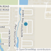 Map location of 4203 Crooked Stick Drive, Frisco, TX 75035