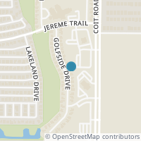 Map location of 5210 Golfside Drive, Frisco, TX 75035