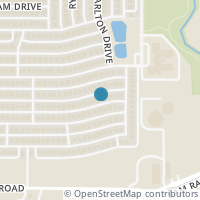 Map location of 15115 Blakehill Drive, Frisco, TX 75035