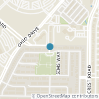 Map location of 5979 Rivendell Drive, Frisco, TX 75035