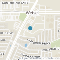 Map location of 1731 Redding Street, Allen, TX 75002