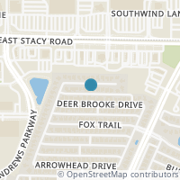 Map location of 418 Long Cove Ct, Allen TX 75002
