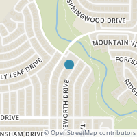 Map location of 6593 Ryeworth Dr, Frisco TX 75035