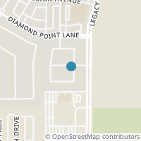 Map location of 4447 Argyle Ln, Frisco TX 75034