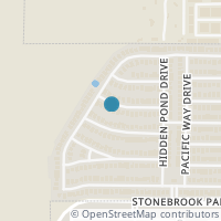 Map location of 12412 Meadow Landing Drive, Frisco, TX 75036