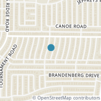 Map location of 7892 Roundtable Road, Frisco, TX 75035