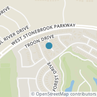 Map location of 7909 Tatum Drive, Frisco, TX 75036