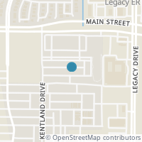Map location of 4214 Curtiss Drive, Frisco, TX 75034