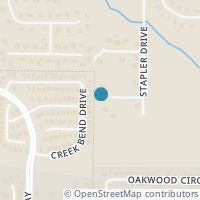 Map location of 18 Terra Evergreen Dr, Shady Shores TX 76208