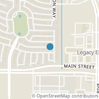Map location of 4156 Palace Place, Frisco, TX 75033