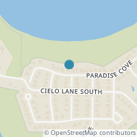 Map location of 321 Paradise Cv, Denton TX 76208