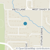 Map location of 125 Mustang Trl, Denton TX 76208
