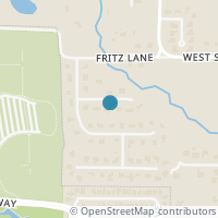 Map location of 412 Bronco Cir, Shady Shores TX 76208